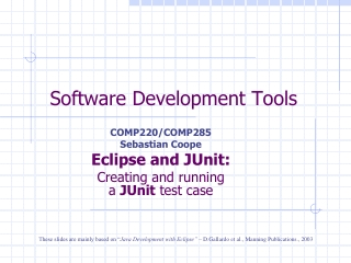 Software Development Tools