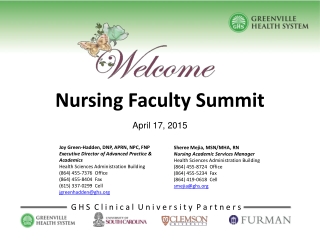 Nursing Faculty Summit