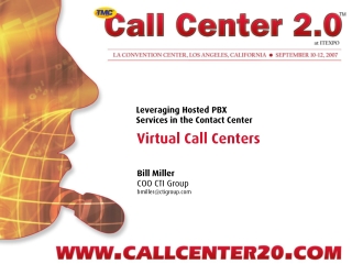 Virtual Call Centers