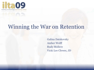 Winning the War on Retention