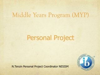 Middle Years Program (MYP)