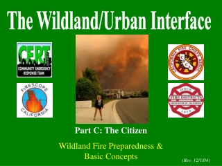 The Wildland/Urban Interface