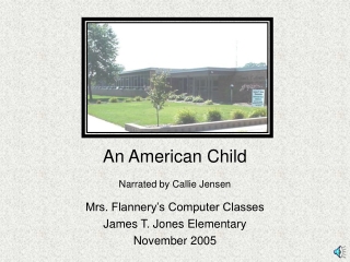 An American Child Narrated by Callie Jensen