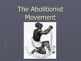 The Abolitionist Movement