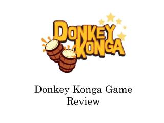 Donkey Konga Game Review