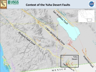 Context of the Yuha Desert Faults
