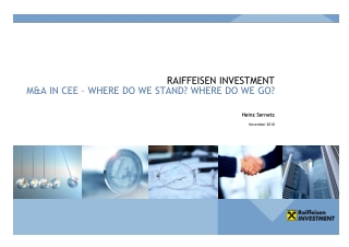 RAIFFEISEN INVESTMENT M&amp;A IN CEE – WHERE DO WE STAND? WHERE DO WE GO?