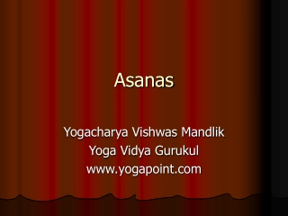 Asanas