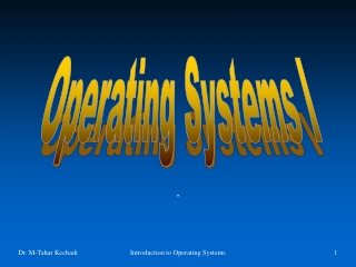 Operating Systems I