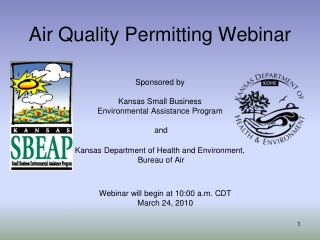 Air Quality Permitting Webinar