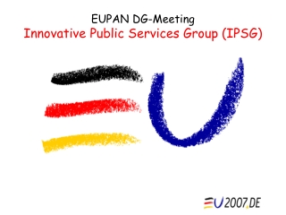 EUPAN DG-Meeting Innovative Public Services Group (IPSG)