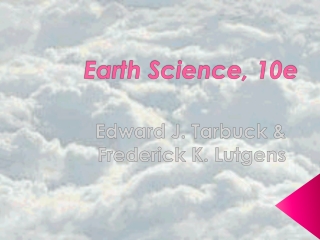 Earth Science, 10e