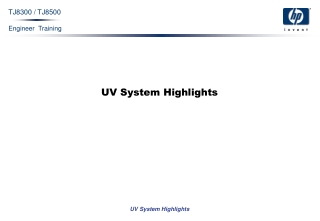 UV System Highlights