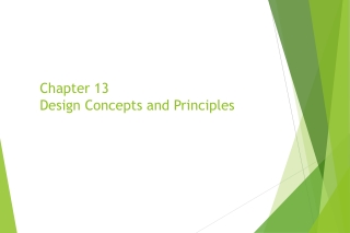 Chapter 13  Design Concepts and Principles