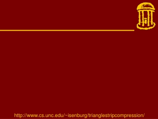 cs.unc/~isenburg/trianglestripcompression/