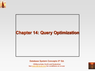 Chapter 14: Query Optimization