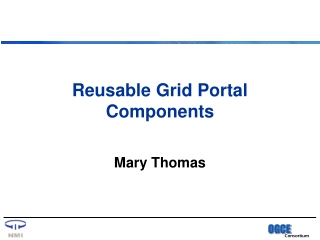 Reusable Grid Portal Components