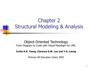 Chapter 2 Structural Modeling &amp; Analysis