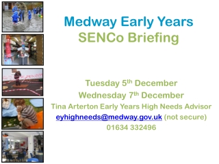 Medway Early Years SENCo  Briefing