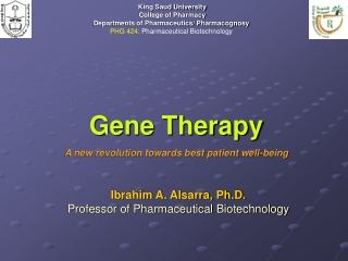 Gene Therapy