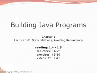 Building Java Programs