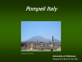 Pompeii Italy