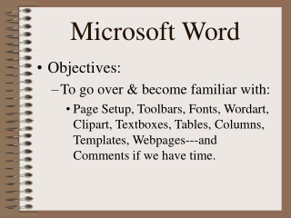 Microsoft Word