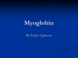 Myoglobin