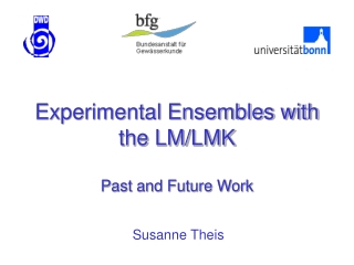 Experimental Ensembles with the LM/LMK Past and Future Work