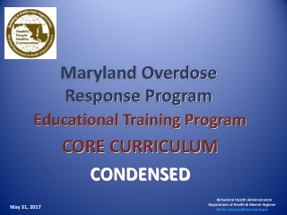 Maryland Overdose Response Program