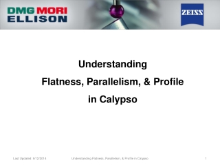 Understanding  Flatness, Parallelism, &amp; Profile  in Calypso