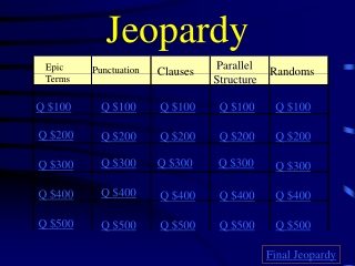 Jeopardy