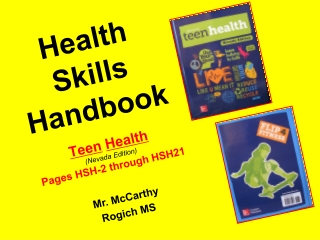 Health Skills Handbook