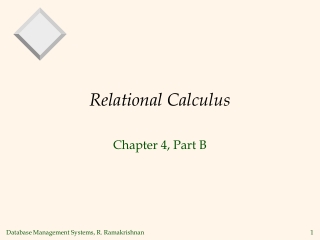 Relational Calculus