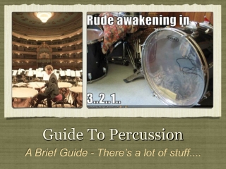 Guide To Percussion