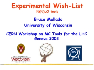 Experimental Wish-List N(N)LO tools