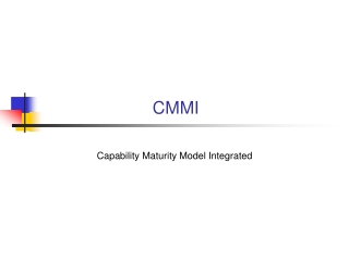 CMMI