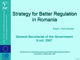 Strategy for Better Regulation in Romania