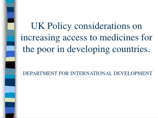 International Development Targets