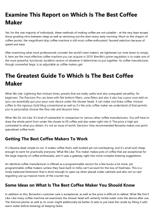 10 Sites to Help You Become an Expert in coffee blog