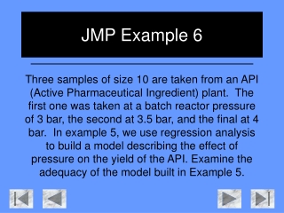 JMP Example  6