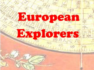 European Explorers