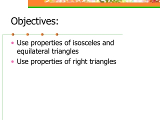 Objectives: