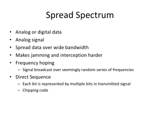 Spread Spectrum