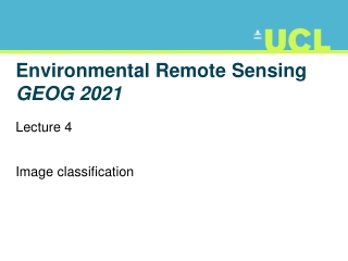 Environmental Remote Sensing  GEOG 2021