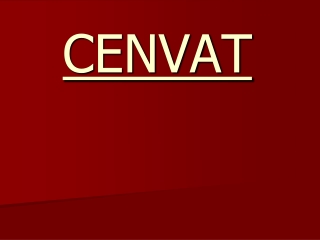 CENVAT