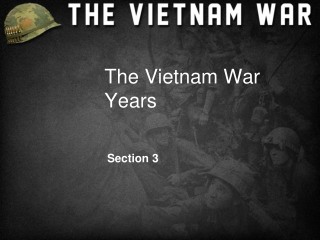 The Vietnam War Years