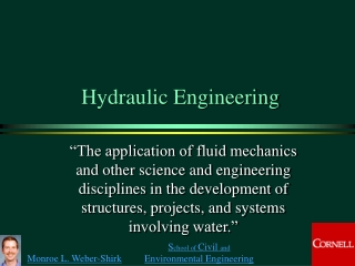 Hydraulic Engineering