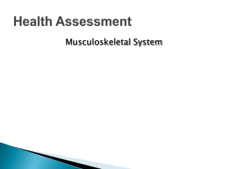 Health Assessment