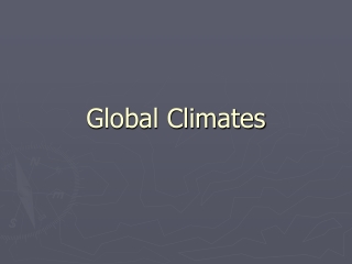 Global Climates